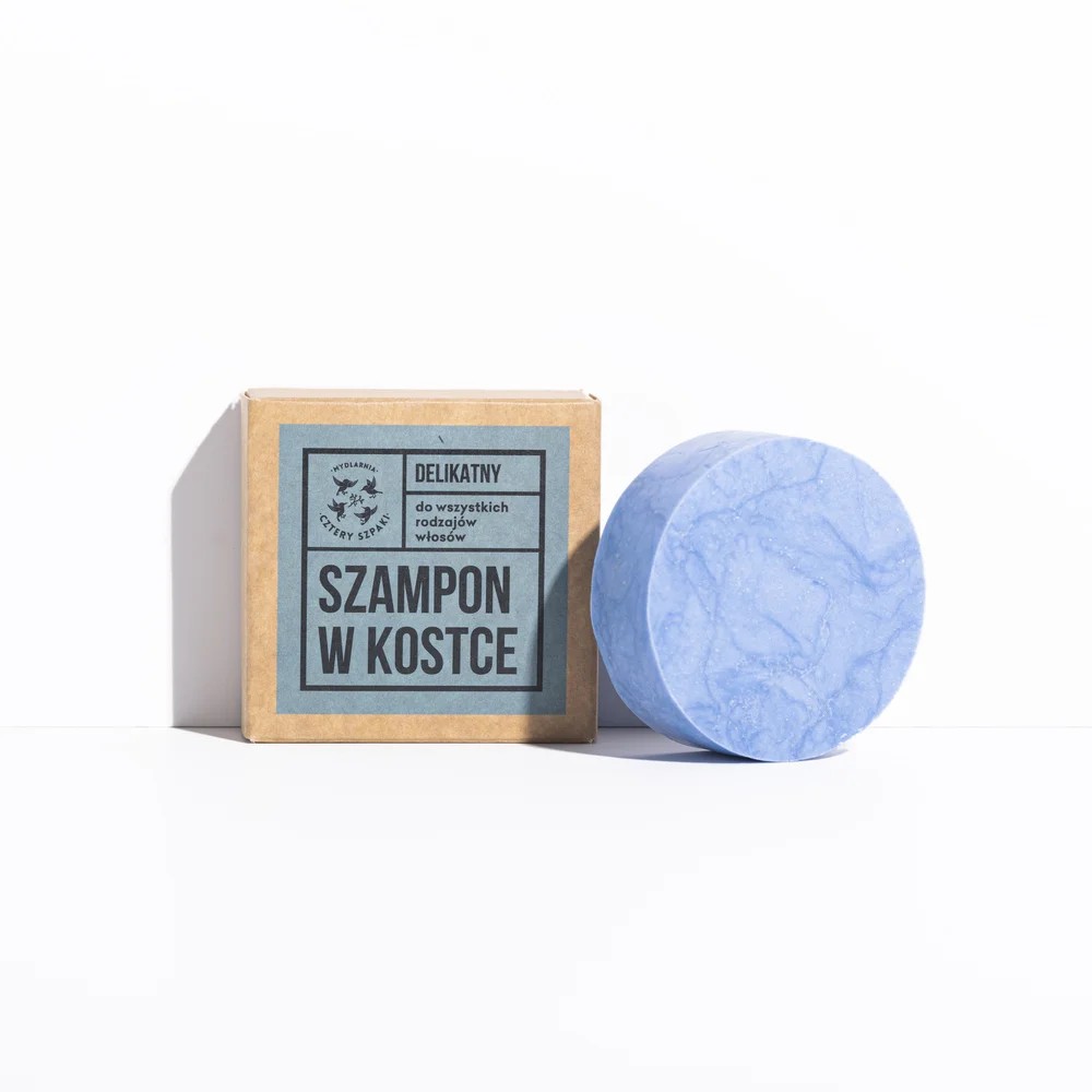 Naturalny szampon w kostce